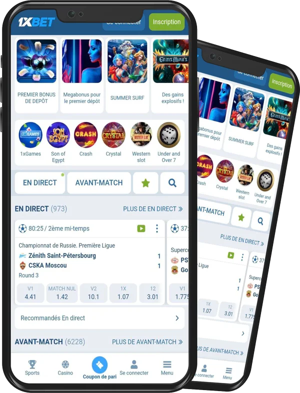 D’autres informations sur 1xBet